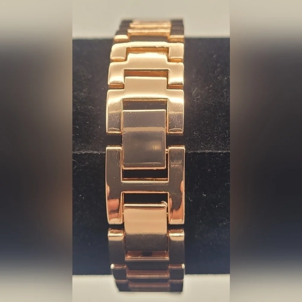 Anne Klein Gold with Blue Accents AK/3690 PC21J - Picture 3 of 6